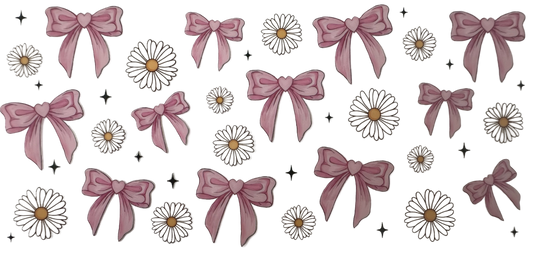 Pink Bows & Daisies