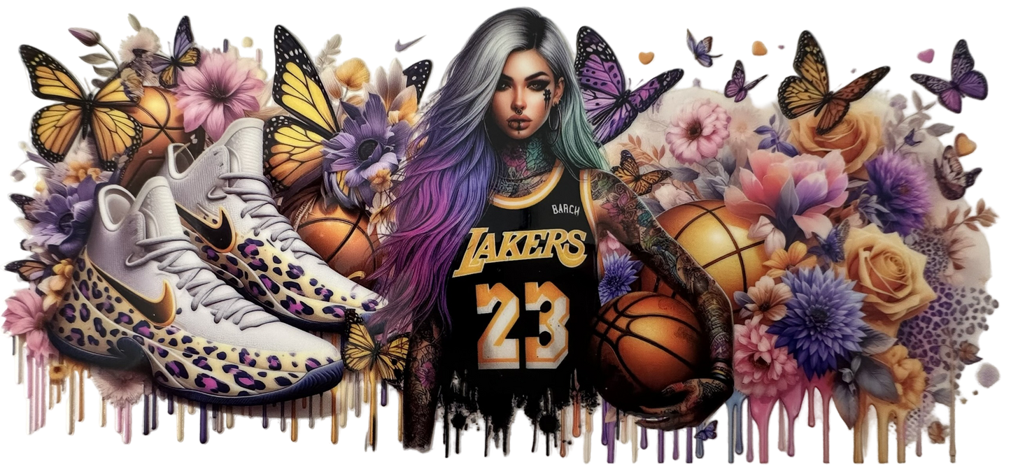 Tattoo Girl - Lakers