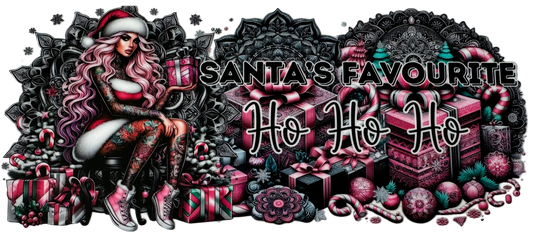 Tattoo Girl - Santa's Favourite Ho Ho Ho